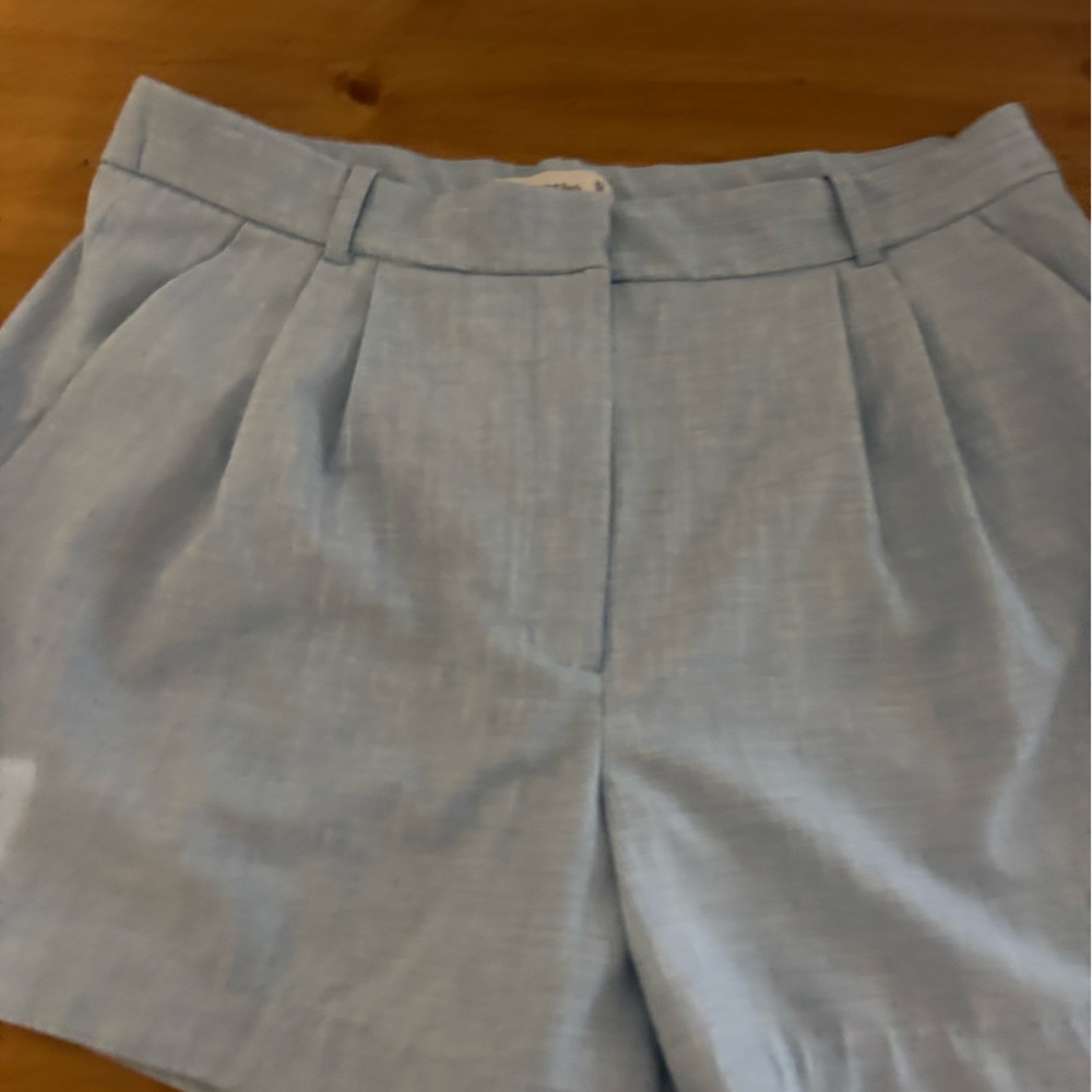 Abercrombie & Fitch Sky Blue Women's Bermudas